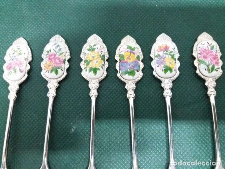 Antig&uuml;edades: TENEDORES CON ESMALTES - Foto 2