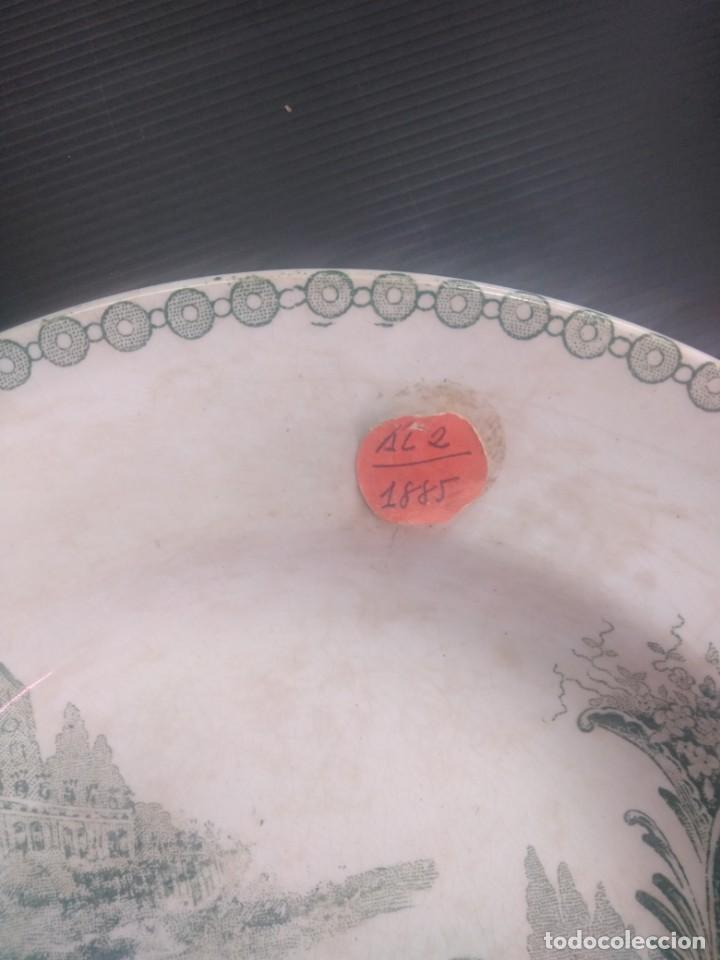 Antig&uuml;edades: Antiguo plato Franc&eacute;s Siglo XIX - Foto 3