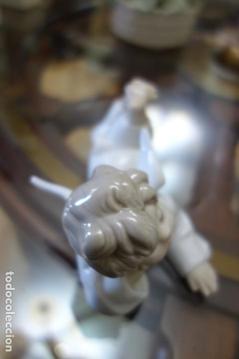 Antig&uuml;edades: Angelito acostado de LLADR&Oacute; . brillo - Foto 2