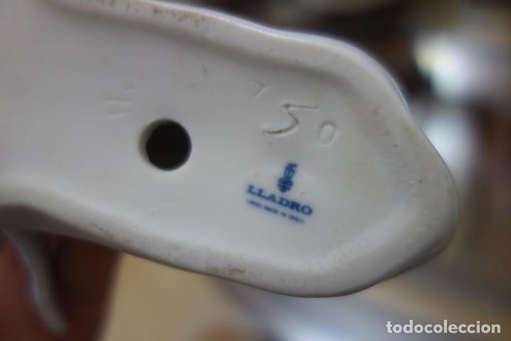 Antig&uuml;edades: Angelito acostado de LLADR&Oacute; . brillo - Foto 5