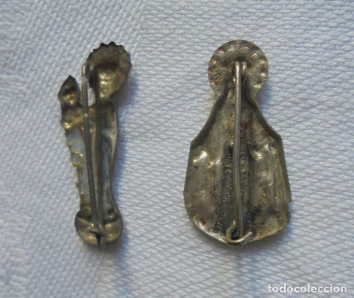 Antig&uuml;edades: 2 broches N.S.Monte Toro + otro - Foto 2