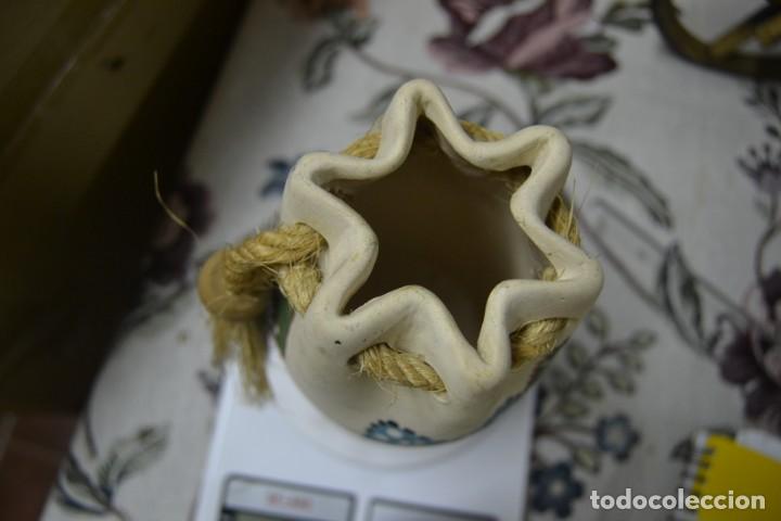 Antig&uuml;edades: JARR&Oacute;N FLORERO CON CUERDA DECORATIVA - Foto 2