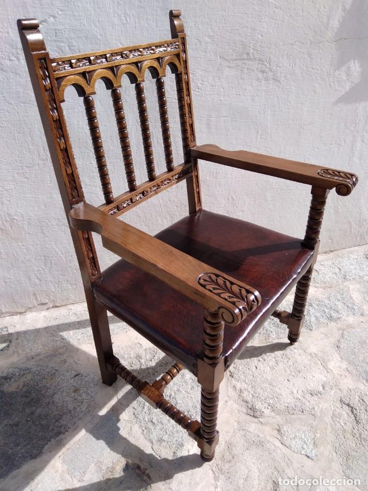 Antiquit&eacute;s: Antig&uuml;o sill&oacute;n Frailero