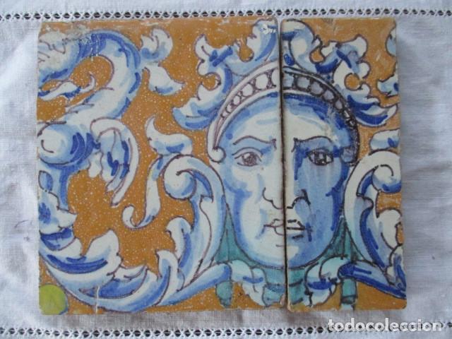 Antig&uuml;edades: Azulejo pintado Ramos Rejano - Foto 1