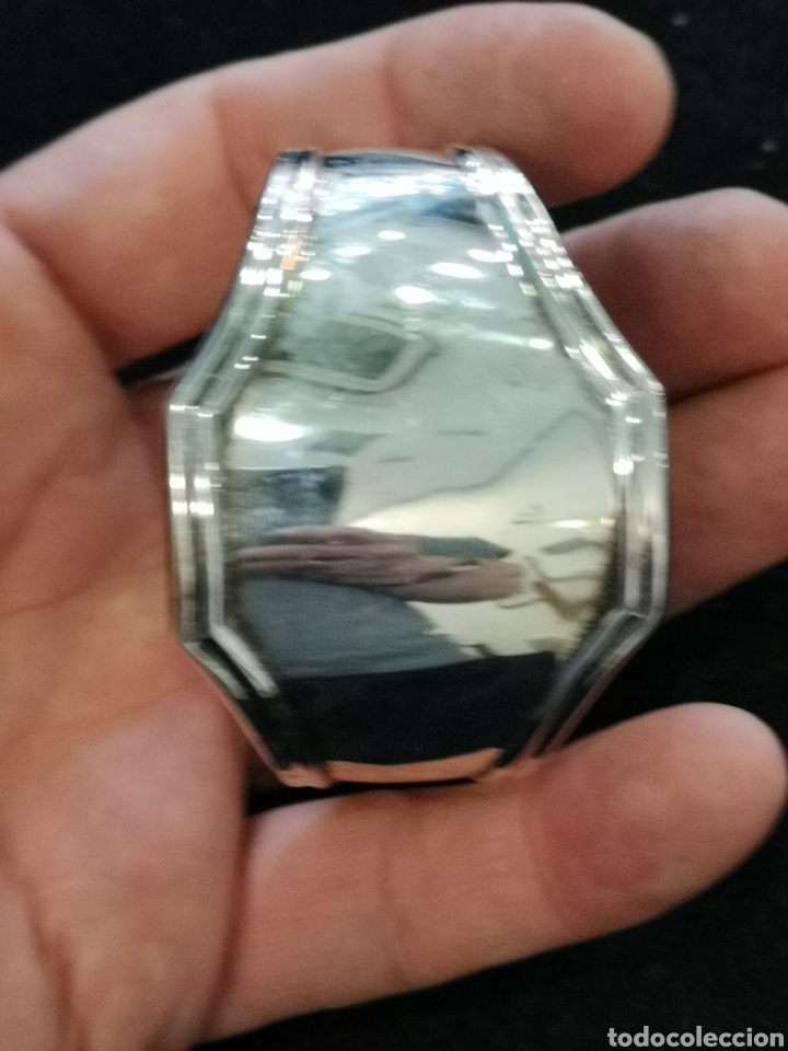 Antig&uuml;edades: Servilletero de plata antiguo - Foto 3