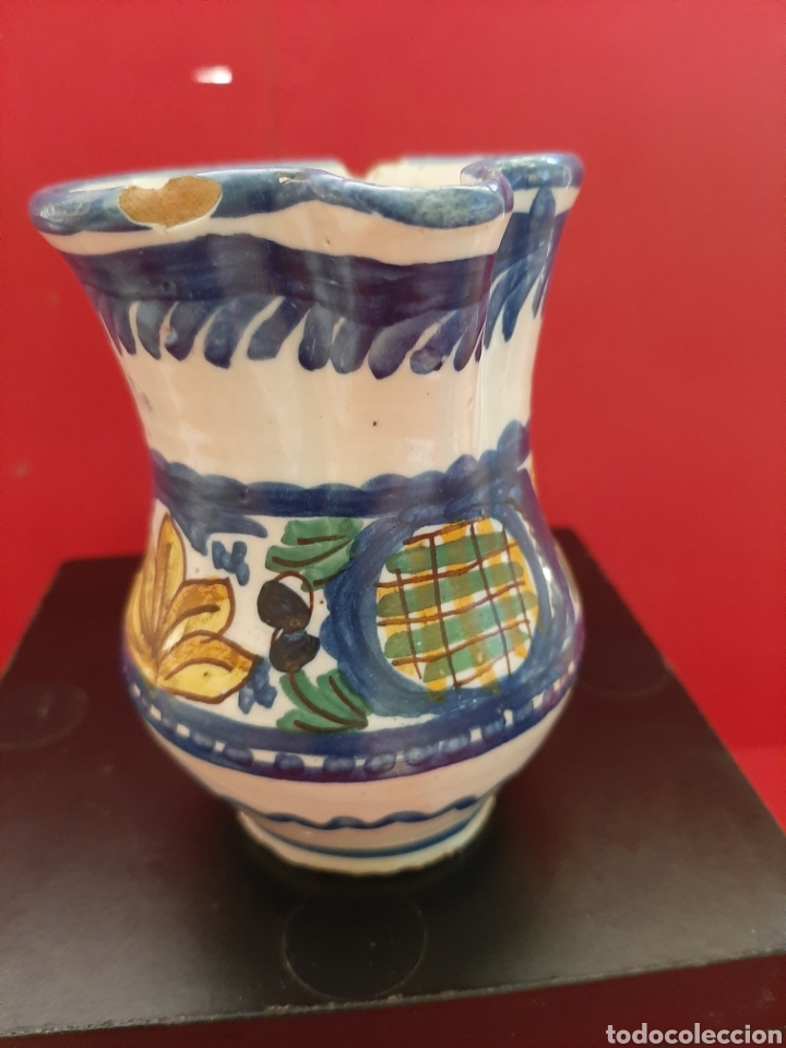 Antig&uuml;edades: JARRITA CERAMICA DE MANISES, MIDE 9 CM. - Foto 2