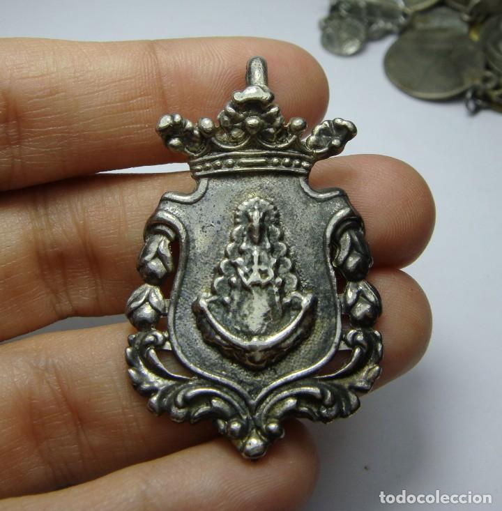 Antig&uuml;edades: Medalla religiosa. Virgen del Roc&iacute;o. - Foto 1