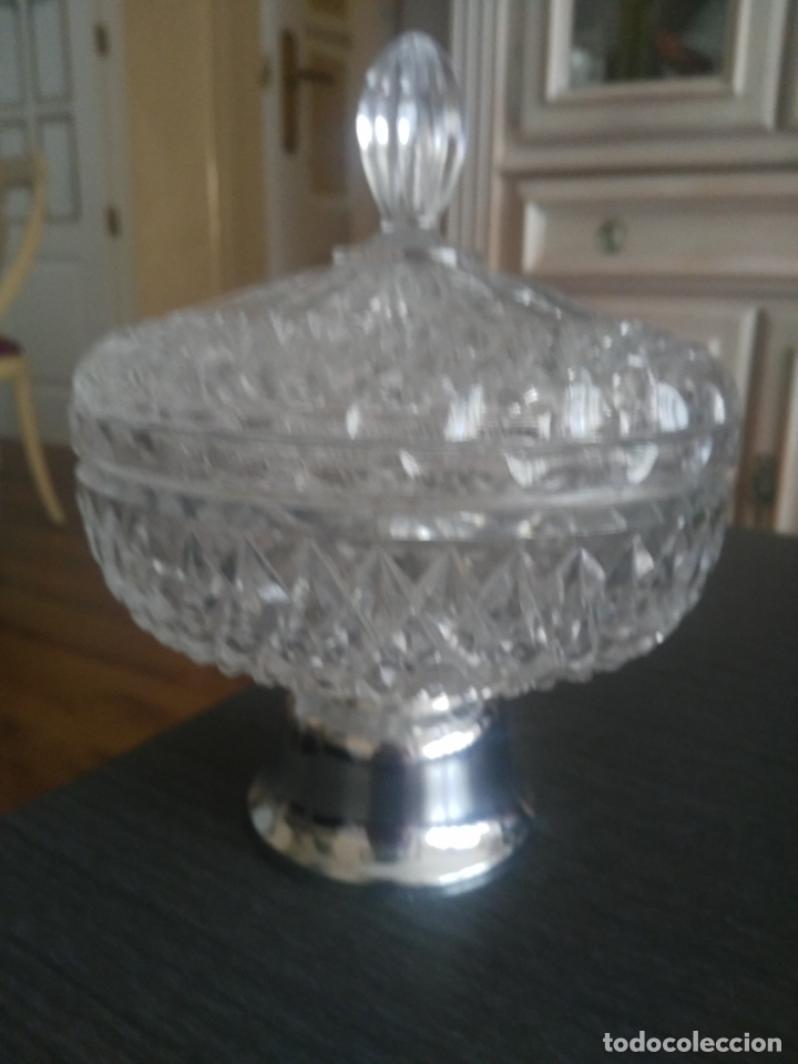 Antig&uuml;edades: Bombonera de cristal - Foto 1