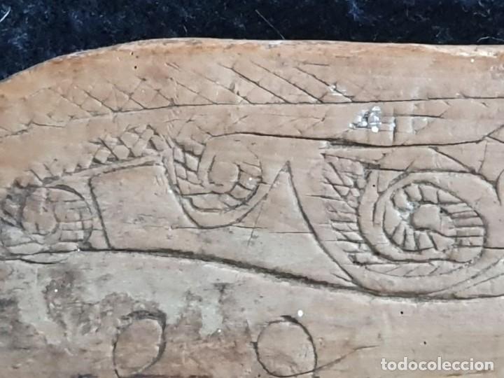 Antig&uuml;edades: CUCHILLO DE MADERA - Foto 3