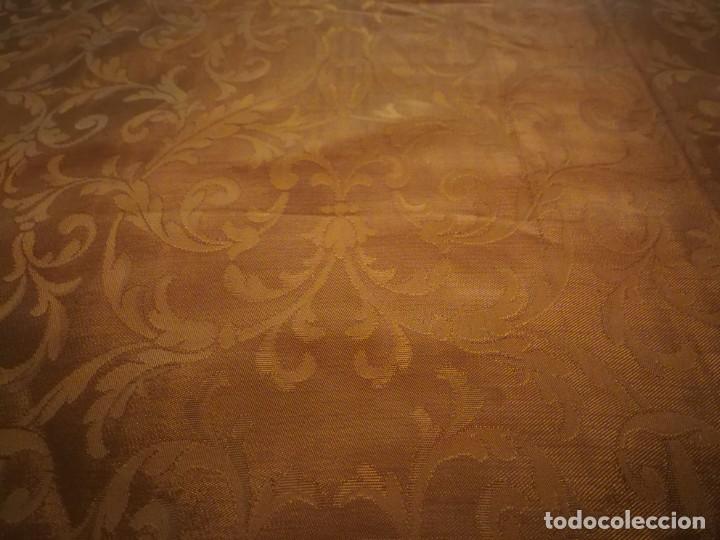Antig&uuml;edades: PIEZA EN DAMASCO COLOR OCRE - Foto 4