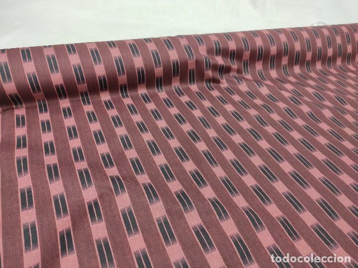Antig&uuml;edades: Percal. Tejido de algod&oacute;n estampado. Fraga - Foto 4
