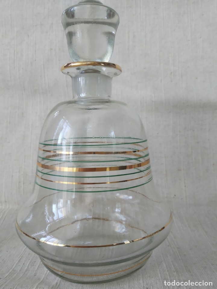 Antig&uuml;edades: LICORERA Y VASOS - JUEGO LICOR - Foto 7