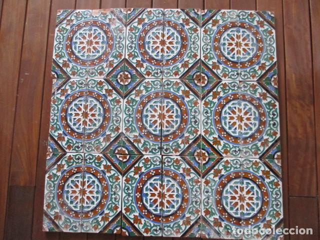 Antig&uuml;edades: Lote de azulejos Jose Mensaque - Foto 1