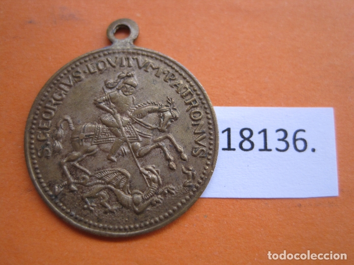 Antig&uuml;edades: medalla religiosa - Foto 1
