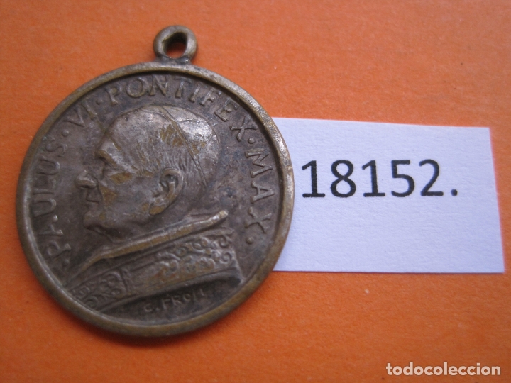 Antig&uuml;edades: medalla religiosa - Foto 1