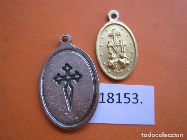 Antig&uuml;edades: medallas religiosas lote 2 - Foto 2