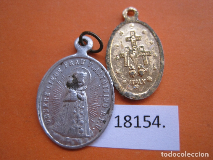 Antig&uuml;edades: medallas religiosas lote 2 - Foto 2