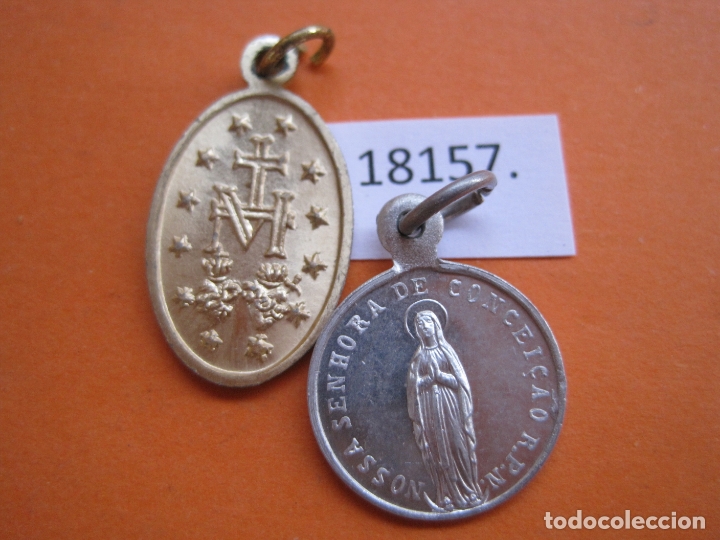 Antig&uuml;edades: medallas religiosas lote 2 - Foto 2