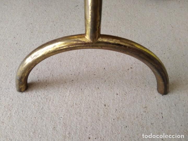 Antig&uuml;edades: Espejo de bronce de mesa 50x30ctms 3000gms - Foto 3