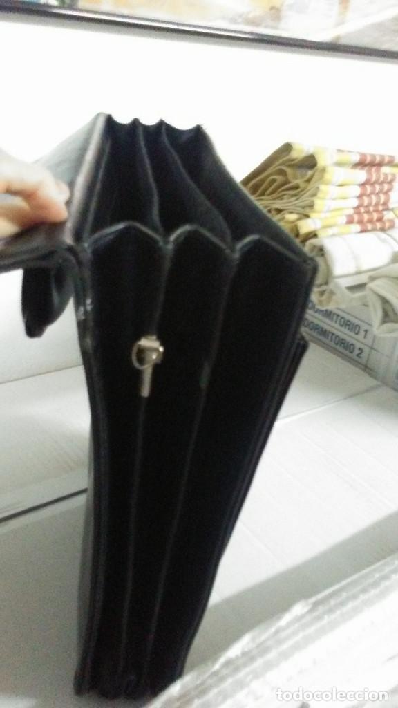 Antig&uuml;edades: CARTERA ANTIGUA PARA DOCUMENTOS (PIEL) - Foto 11