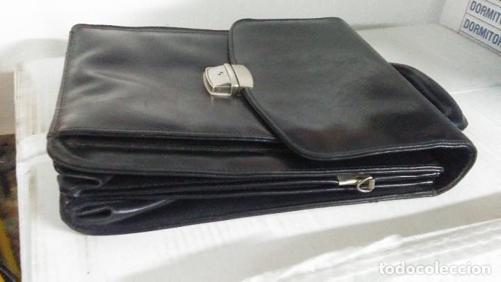 Antig&uuml;edades: CARTERA ANTIGUA PARA DOCUMENTOS (PIEL) - Foto 13