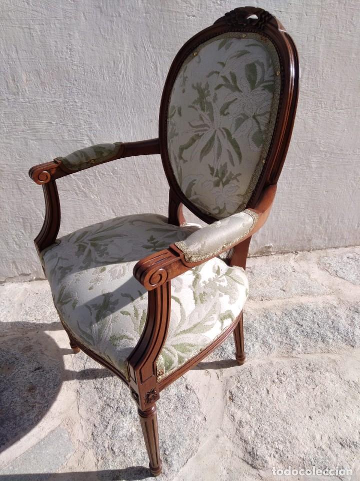 Antig&uuml;edades: Silla descalzadora de dormitorio - Foto 5