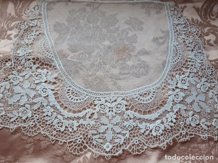 Antig&uuml;edades: Peto de encaje antiguo - Foto 3