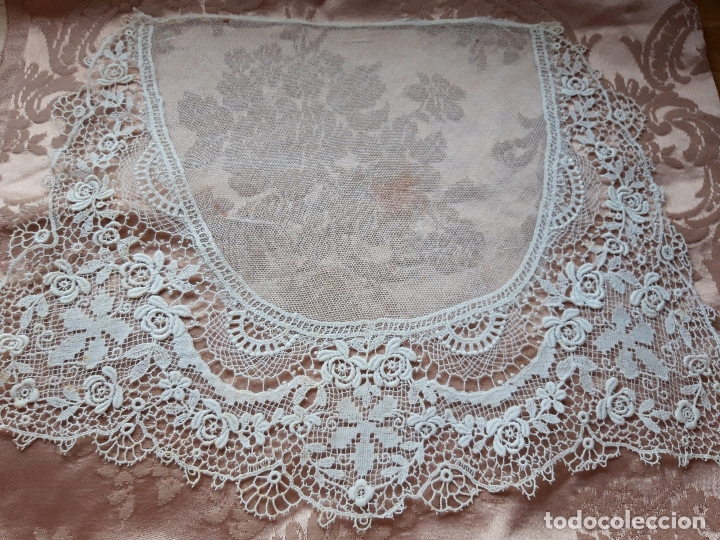 Antig&uuml;edades: Peto de encaje antiguo - Foto 8