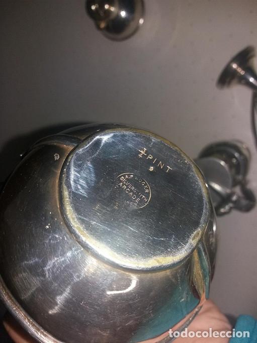 Antig&uuml;edades: LECHERA Y CAFETERA (BA&Ntilde;O DE PLATA) - Foto 6