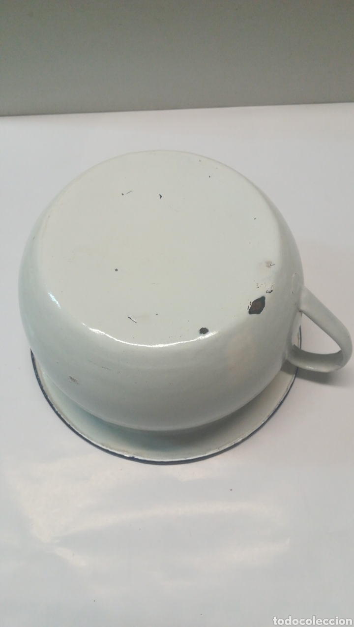 Antig&uuml;edades: Orinal porcelana esmaltada - Foto 2