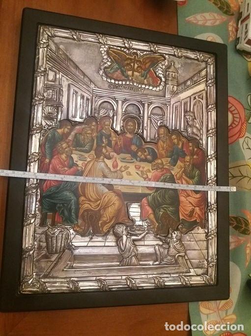 Antig&uuml;edades: COMPOSICI&Oacute;N PLATA CERTIFICADA IMAGEN RELIGIOSA - Foto 2