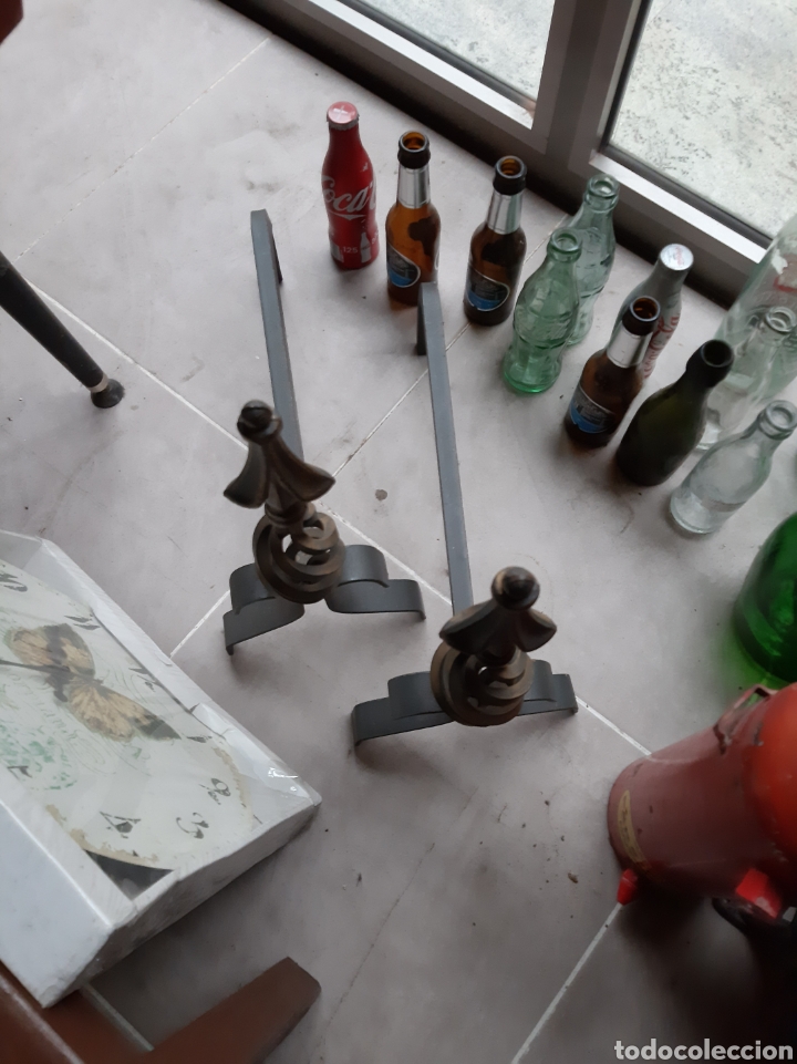 Antig&uuml;edades: Morillo de metal vintage - Foto 1