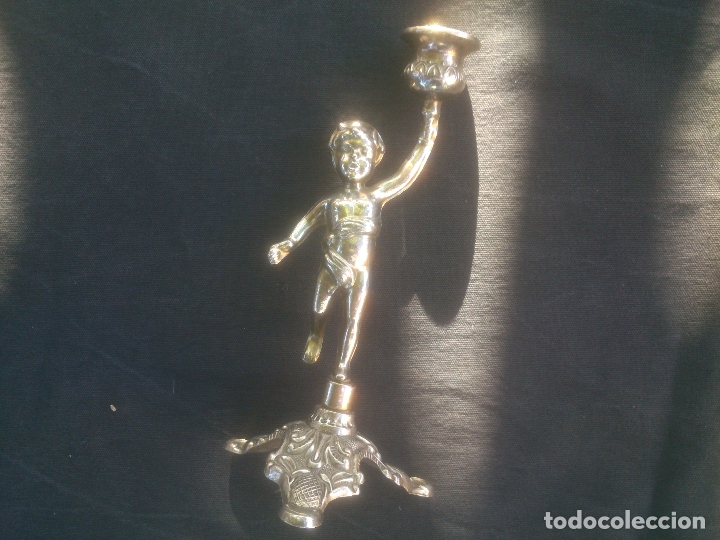 Antig&uuml;edades: VELERO CANDELABRO  QUERUBIN - Foto 2