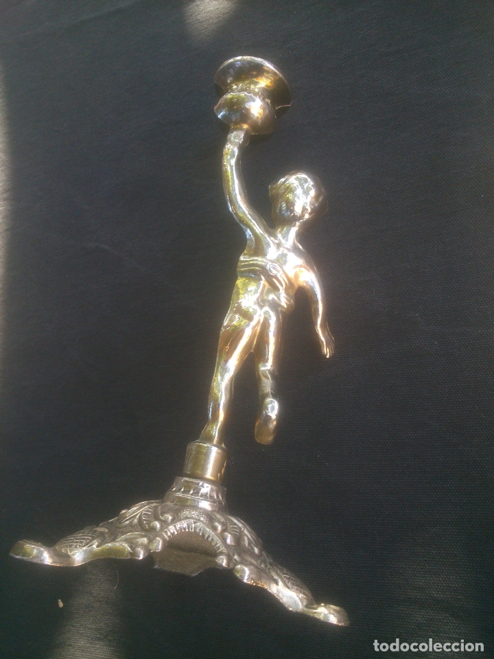 Antig&uuml;edades: VELERO CANDELABRO  QUERUBIN - Foto 3