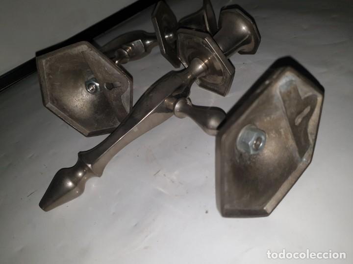 Antig&uuml;edades: PAREJA APLIQUES - Foto 8