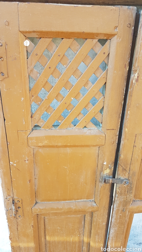 Antig&uuml;edades: Antigua puerta alacena rustica - Foto 2