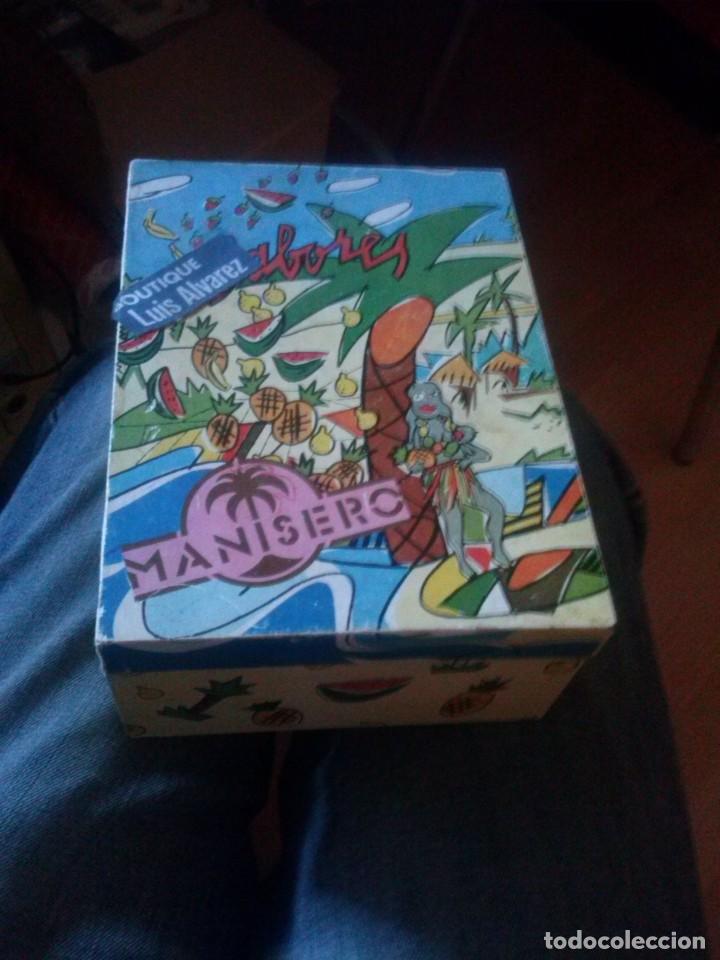 Antig&uuml;edades: CAJA !COGE UNO&iexcl;SABOR DE MANISERO - Foto 1