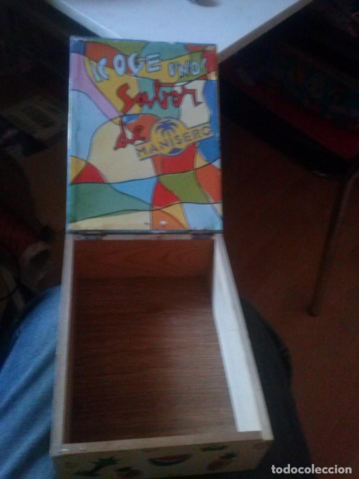 Antig&uuml;edades: CAJA !COGE UNO&iexcl;SABOR DE MANISERO - Foto 2