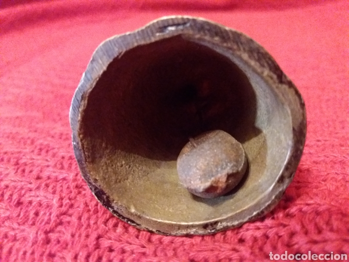 Antig&uuml;edades: CAMPANILLA BRONCE FORMA DE MUJER - Foto 3