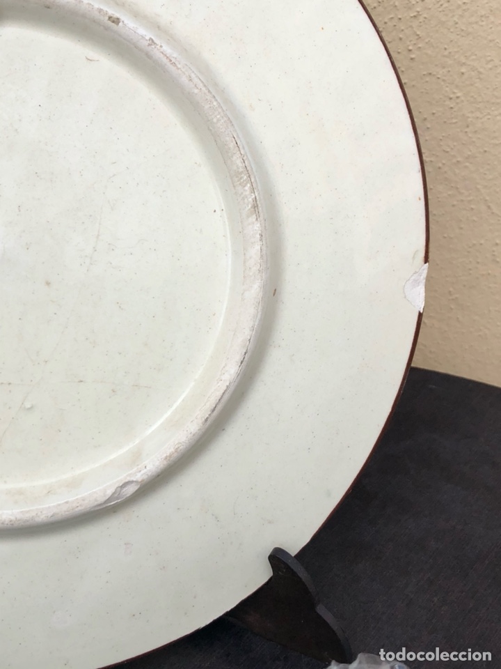 Antig&uuml;edades: Bonito plato popular a identificar - Foto 4