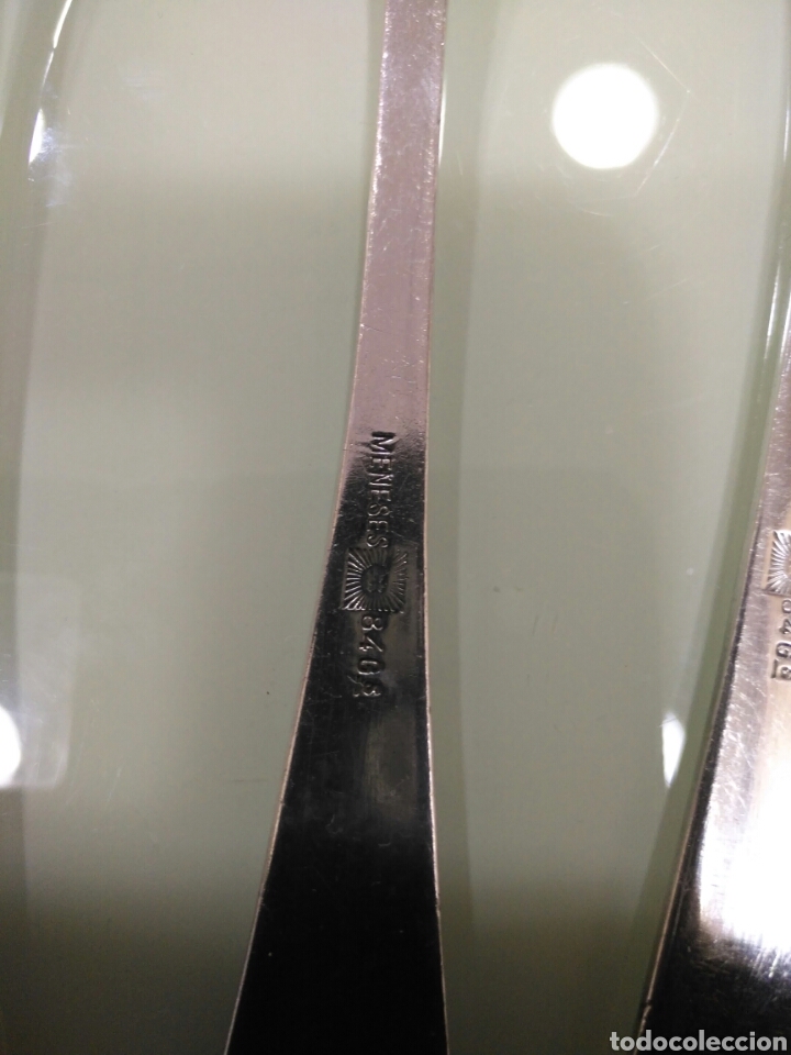 Antig&uuml;edades: 4 colleres de plata menesses - Foto 2