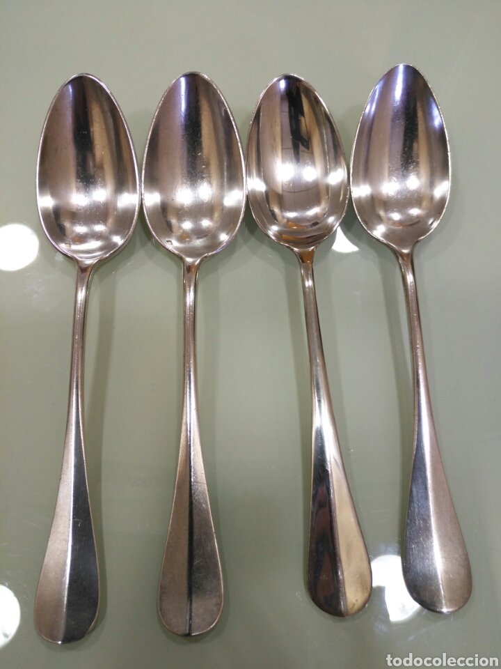 Antig&uuml;edades: 4 colleres bany de plata - Foto 1