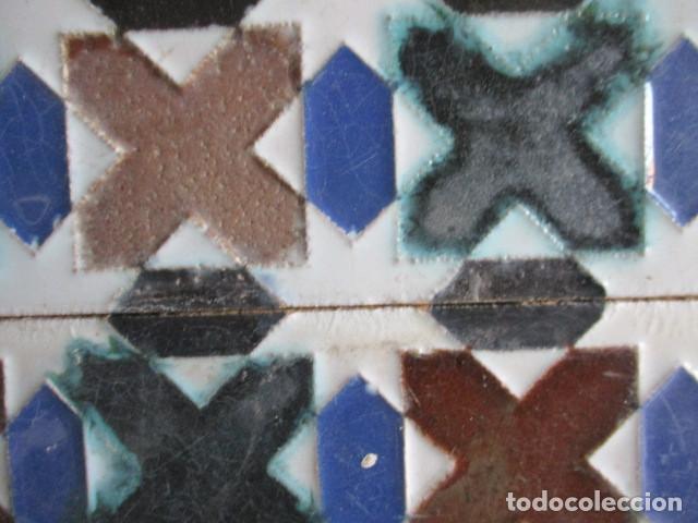 Antig&uuml;edades: Pareja de azulejos Mensaque - Foto 2