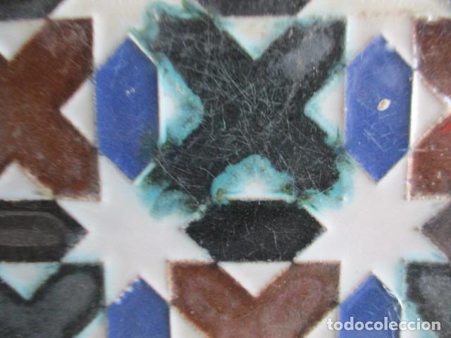 Antig&uuml;edades: Pareja de azulejos Mensaque - Foto 3