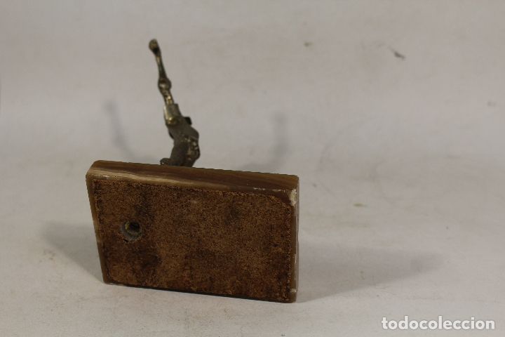 Antig&uuml;edades: cenicero quijote de bronce - Foto 2