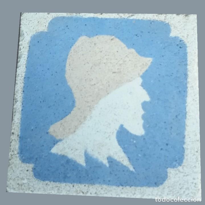 Antig&uuml;edades: TRES AZULEJOS ANTIGUOS - Foto 3
