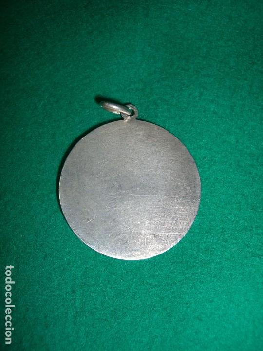 Antig&uuml;edades: MEDALLA VIRGEN MAR&Iacute;A , PLATA DE LEY. - Foto 3