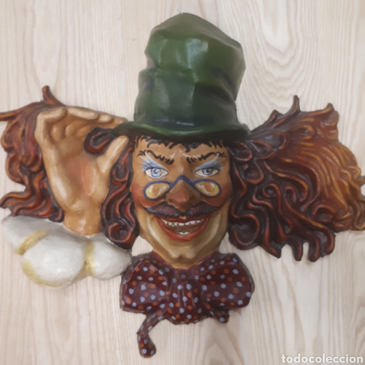 Antig&uuml;edades: Gran m&aacute;scara papel mache - Foto 1