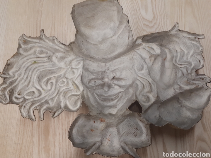 Antig&uuml;edades: Gran m&aacute;scara papel mache - Foto 5