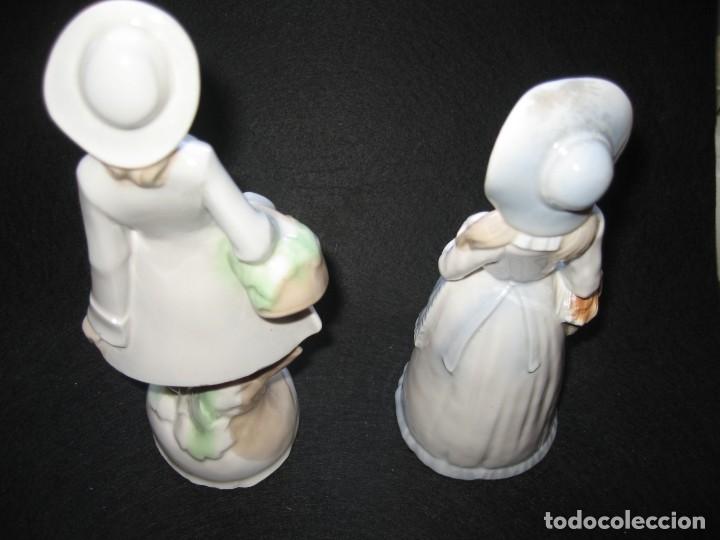 Antig&uuml;edades: PAREJA DE FIGURAS DE PORELNA - Foto 2